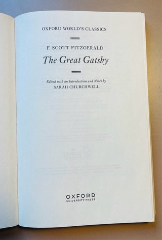 The Great Gatsby (Oxford World's Classics)