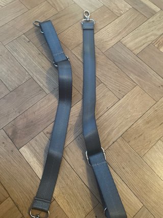 Borsa da passeggino per neonati grigia