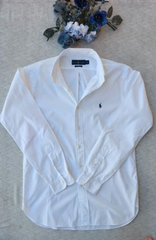 Camicia-Ralph Lauren-Slim Fit-Tg M-L