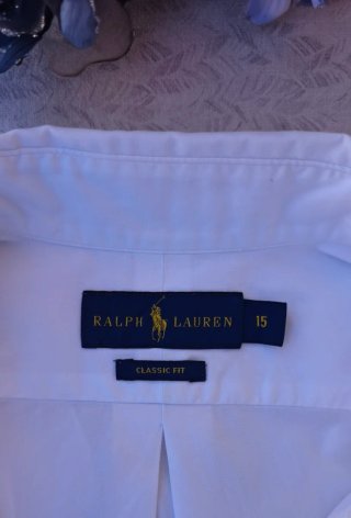Camicia-Ralph Lauren-Slim Fit-Tg M-L