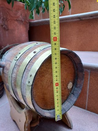Wine barrels for decoration and repair