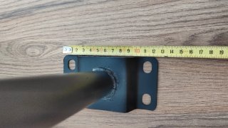 6 Soportes pared 70cm para focos LED (Nuevos)