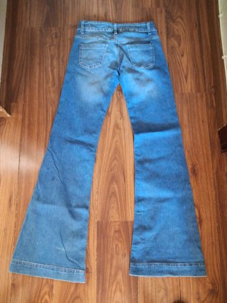 Vaqueros campanados Trafaluc Denim Tiro Bajo