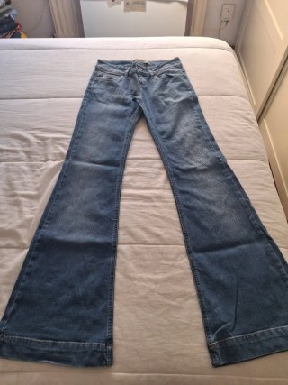 Vaqueros campanados Trafaluc Denim Tiro Bajo