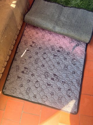 Alfombrilla césped artificial para perros