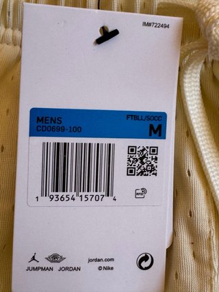 Pantalón Corto Jordan  Talla S