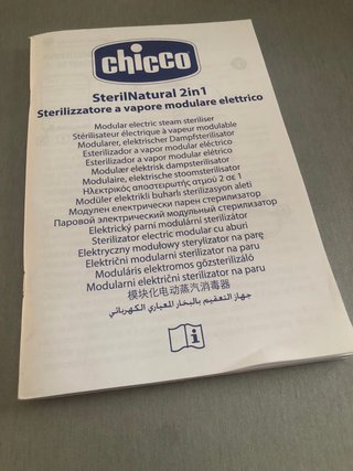 Esterilizador Chicco SterilNatural 2 en 1