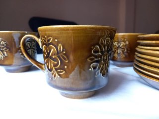 Tazas y platos Nescafé