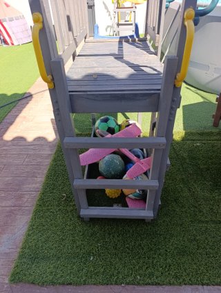 Casita de madera infantil exterior