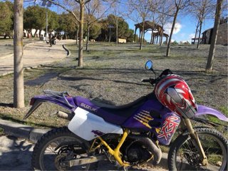 Suzuki RMX 97 Enduro/Motocross Morado