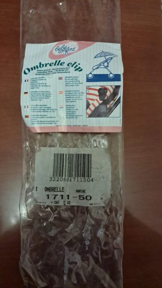 Paraguas para carrito de bebé azul