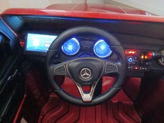 Coche eléctrico infantil Mercedes Rojo