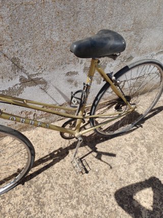 Bici Orbea dorada antigua