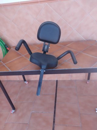 Asiento Bicicleta Estática Negro