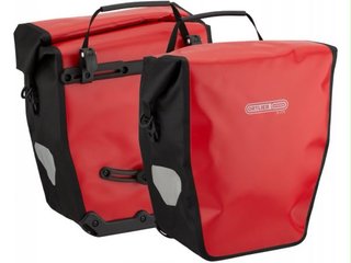 Pack Alforjas Ortlieb Rojo y Negro + portaequipaje