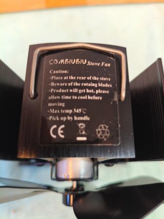 Ventilador Estufa Leña Silencioso
