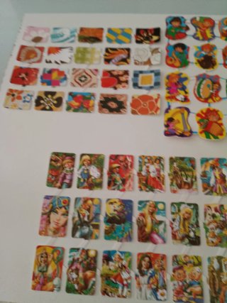 Cromos troquelados