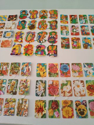 Cromos troquelados