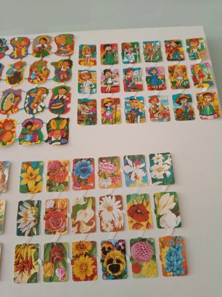Cromos troquelados