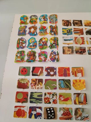 Cromos troquelados