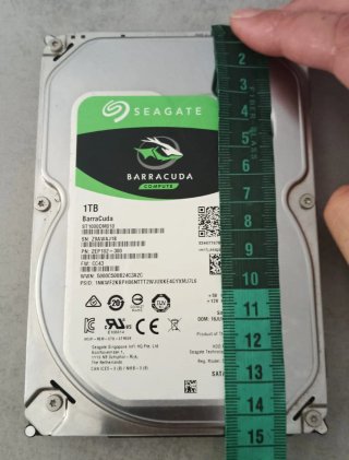 Disco Duro Seagate BarraCuda 1TB
