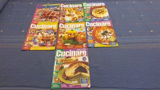 LOTTO 7 RIVISTE collana "CUCINARE BENE" (C)