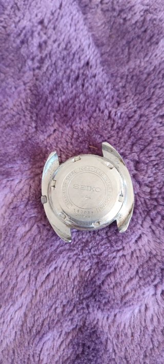 Reloj Seiko Automático Gris y Plateado