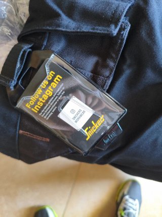 Pantalón de trabajo Snickers Negro
