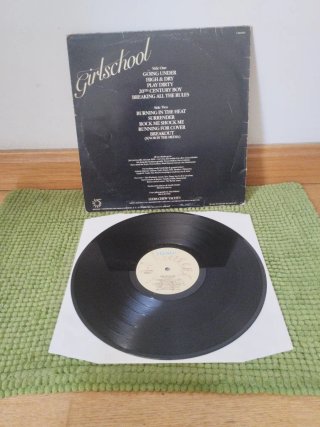 GIRLSCHOOL LP PLAY DIRTY 1983 HARD ROCK MOTORHEAD