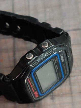 Reloj Casio Digital Clásico Negro