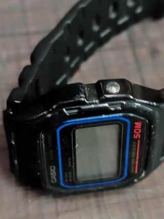 Reloj Casio Digital Clásico Negro