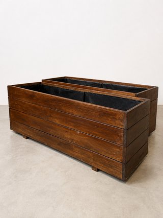 Jardinera Grande de Madera