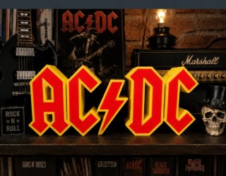 Logo AC/DC Conmemorativo decoración.