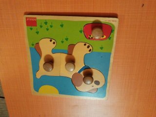 10 Puzzles de madera con animales