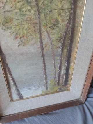 Dipinto ad olio G. Baroni
