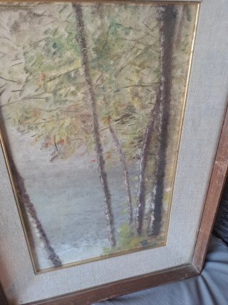 Dipinto ad olio G. Baroni