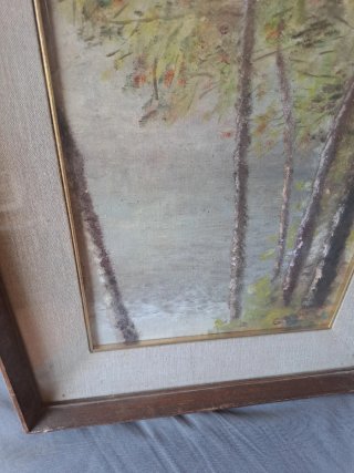 Dipinto ad olio G. Baroni