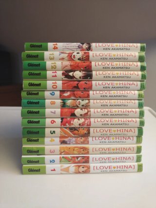 Love Hina manga completo