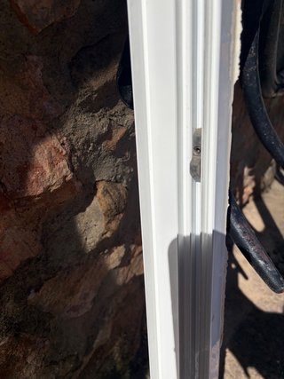 Ventana corredera aluminio blanco