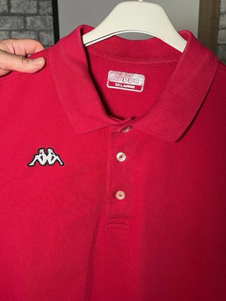 Polo Kappa Rojo Talla XL