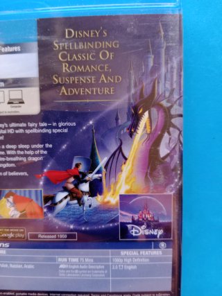A Bela Adormecida Blu-ray Disney