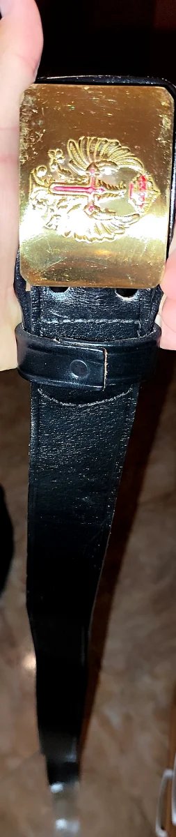 Cinturón traje de bonito y cinturón de trinchas