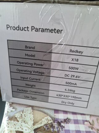 Aspiradora vertical Redkey X18 sin cable