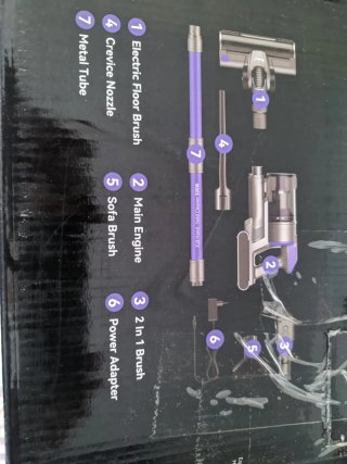 Aspiradora vertical Redkey X18 sin cable