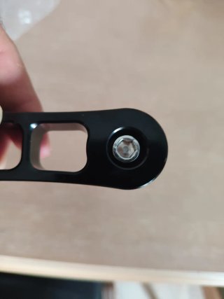 Juego de clavijas reposapiés moto