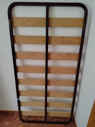 Somier 90x180cm Madera y Metal
