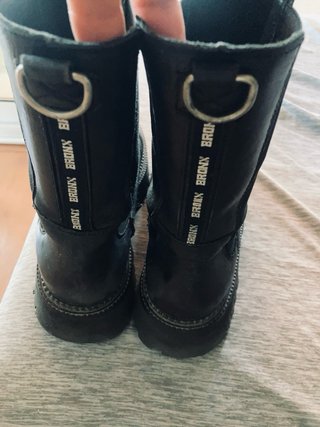 Botas Chelsea Negras Plataforma