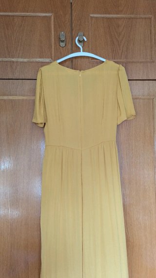 Mono largo amarillo mostaza Springfield talla 42