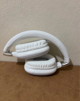 Auriculares Bluetooth Blancos Plegables