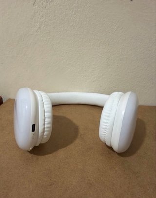 Auriculares Bluetooth Blancos Plegables